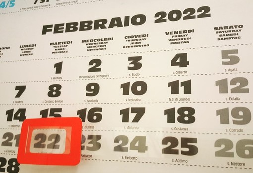 Oggi è il 22-02-2022, data palindroma: ecco che cosa significa