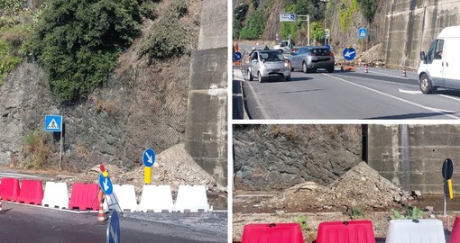 Due frane in Lungomare Matteotti a Savona, disagi al traffico: prevista la riapertura in giornata (FOTO E VIDEO) Due frane in Lungomare Matteotti a Savona, disagi al traffico: prevista la riapertura in giornata (FOTO E VIDEO)