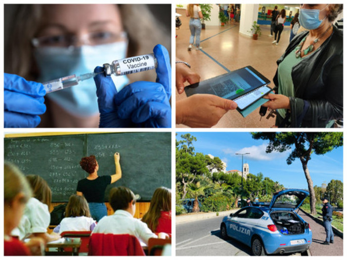 Da oggi scatta l'obbligo vaccinale per le forze dell'ordine e il mondo della scuola: in Liguria a rischio sospensione 2.400 tra docenti e personale Ata