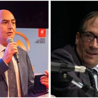 Il presidente nazionale Fita Carmelo Pace (a sinistra) e il consigliere Giunio Lavizzari Cuneo (a destra)
