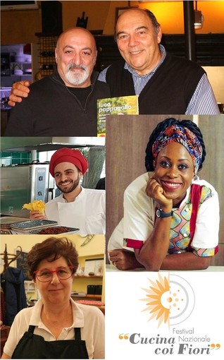 Albenga si prepara per il "Festival della Cucina con i Fiori": appuntamento il 26 e 27 aprile con gli chef Luca Pappagallo e Victoire Gouloubi fra i protagonisti della due giorni dedicata ai fiori eduli. Albenga si prepara per il "Festival della Cucina con i Fiori": appuntamento il 26 e 27 aprile con gli chef Luca Pappagallo e Victoire Gouloubi fra i protagonisti della due giorni dedicata ai fiori eduli.