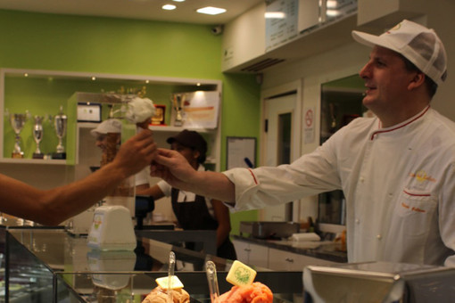 Le bontà di Albenga al Festival del gelato artigianale di Palermo