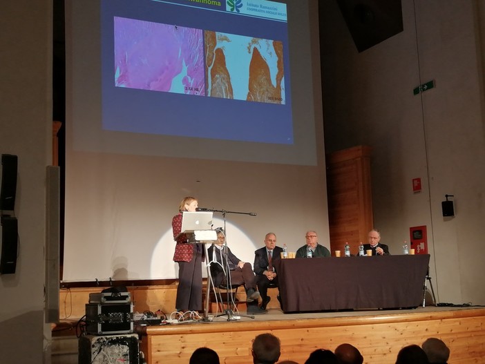 Nella foto: un momento del recente convegno finalese sulle tecnologie di quinta generazione in telefonia (5G) Nella foto: un momento del recente convegno finalese sulle tecnologie di quinta generazione in telefonia (5G)