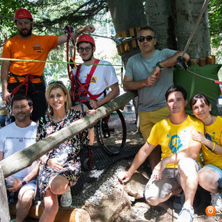 A Domobianca365 il Parco Avventura con il percorso aperto alle persone con disabilità motoria, uno dei pochi in Italia (FOTO)