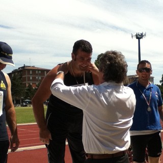 Daniele Corallo campione italiano di getto del peso