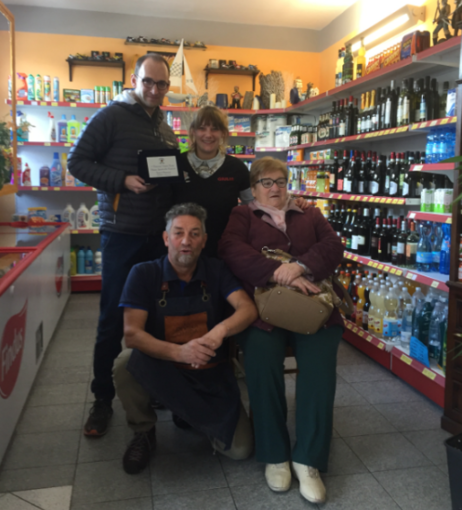 Premiata l’attività alimentari Da Beppe di Final Pia Premiata l’attività alimentari Da Beppe di Final Pia