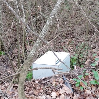 Discarica a cielo aperto ai piedi a Loano. Aisa: "Abbandonarli tra la vegetazione è un comportamento incivile, che puo' causare danni"