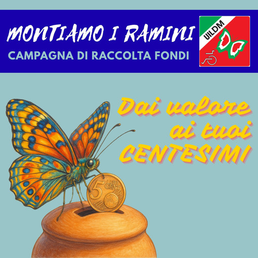 "Montare, raccogliere, costruire – insieme – un aiuto reale": la UILDM Albenga lancia la raccolta delle monetine da 1 - 2 - 5 centesimi "Montare, raccogliere, costruire – insieme – un aiuto reale": la UILDM Albenga lancia la raccolta delle monetine da 1 - 2 - 5 centesimi