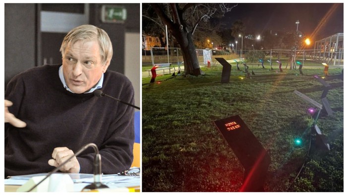 Anche don Ciotti a Savona per l'inaugurazione del "Giardino dei Giusti" del Prolungamento Anche don Ciotti a Savona per l'inaugurazione del "Giardino dei Giusti" del Prolungamento