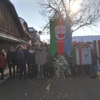 Gli studenti liguri nel lager di Auschwitz-Birkenau (FOTO)