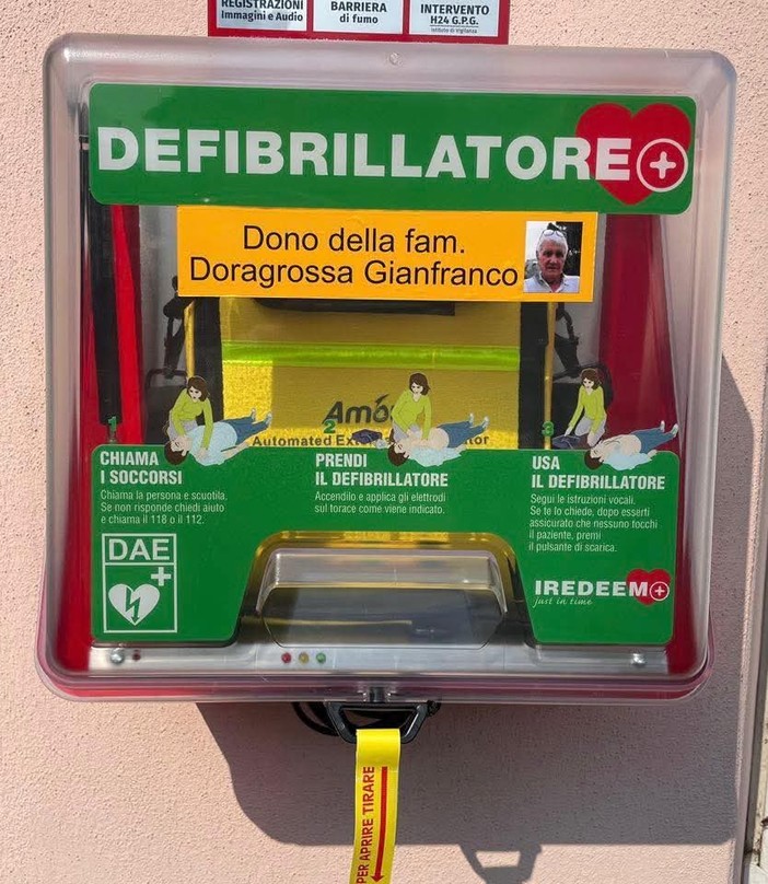 Un cuore più sicuro per Stella, posizionato un nuovo defibrillatore dalla Farmacia di San Giovanni Un cuore più sicuro per Stella, posizionato un nuovo defibrillatore dalla Farmacia di San Giovanni