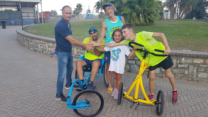 “Più giri più vivi”, ad Andora lo sport a portata di disabile “Più giri più vivi”, ad Andora lo sport a portata di disabile