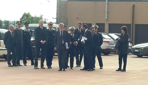 Il Ministro Graziano Delrio arriva a Savona: le immagini