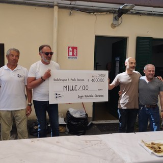 Dalla malattia alla riconoscenza: la donazione di un pescatore savonese alla Radioterapia del San Paolo