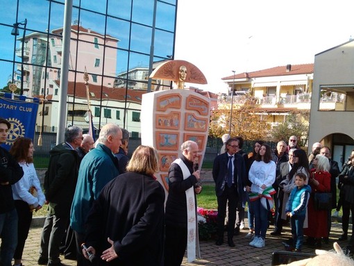 Nella foto: un momento della cerimonia di inaugurazione della Mater Matuta