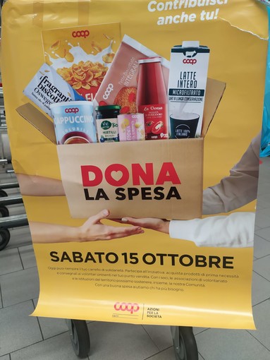 Ancora una grande prova di solidarietà a Finale: "Dona la spesa" supera i 700kg di beni alimentari