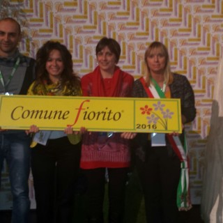 Dego premiato al concorso nazionale "Comuni Fioriti 2016" (FOTO)