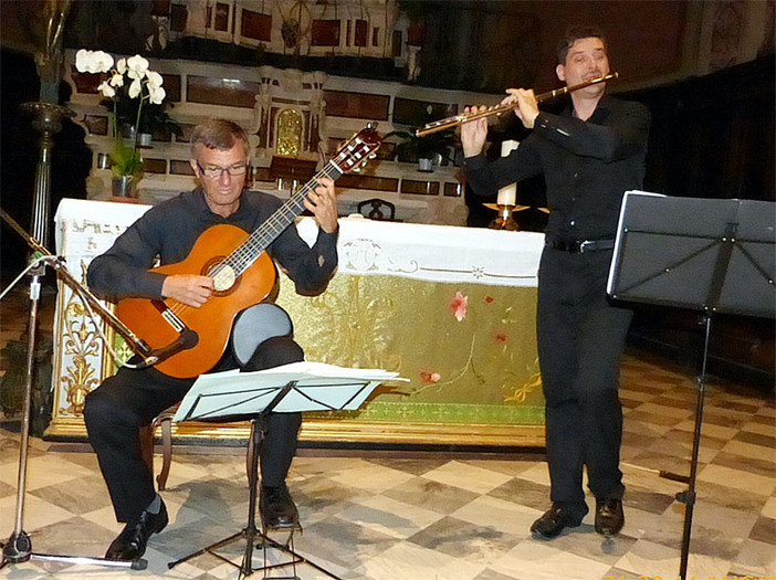 Spotorno: Marco Bortoletti e e Riccardo Pampararo in concerto per la rassegna "Classica al Palace" Spotorno: Marco Bortoletti e e Riccardo Pampararo in concerto per la rassegna "Classica al Palace"