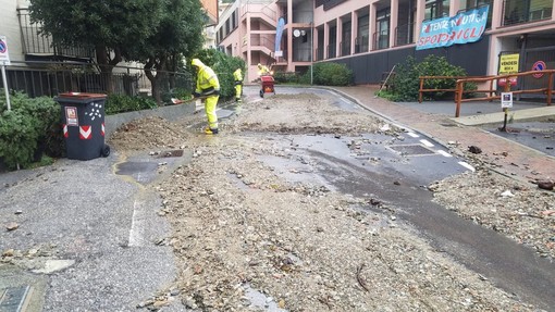 Spotorno, attivate le somme urgenze post maltempo: danni per oltre 90mila euro