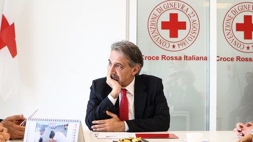 A Francesco Rocca, presidente della CRI, le Chiavi della Città di Alassio