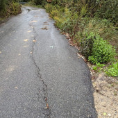 Maltempo a Tovo San Giacomo, chiusa al transito anche via Lavrio Maltempo a Tovo San Giacomo, chiusa al transito anche via Lavrio