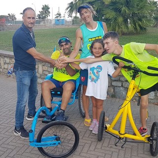 “Più giri più vivi”, ad Andora lo sport a portata di disabile