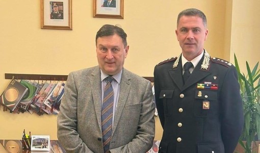 Il nuovo prefetto De Rogatis in visita al Comando Provinciale savonese dei Carabinieri