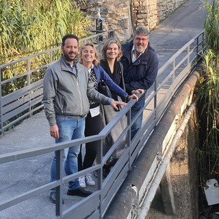 Sopralluogo di Provincia e Regione a Toirano: "Interventi da 30 e lode" Sopralluogo di Provincia e Regione a Toirano: "Interventi da 30 e lode"