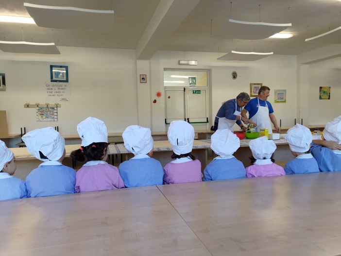 Dego, i bambini della scuola dell'infanzia imparano a preparare i subricchi (FOTO) Dego, i bambini della scuola dell'infanzia imparano a preparare i subricchi (FOTO)
