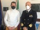 Il direttore dell’Area Marina Protetta di Bergeggi in visita alla Capitaneria di Porto Savona