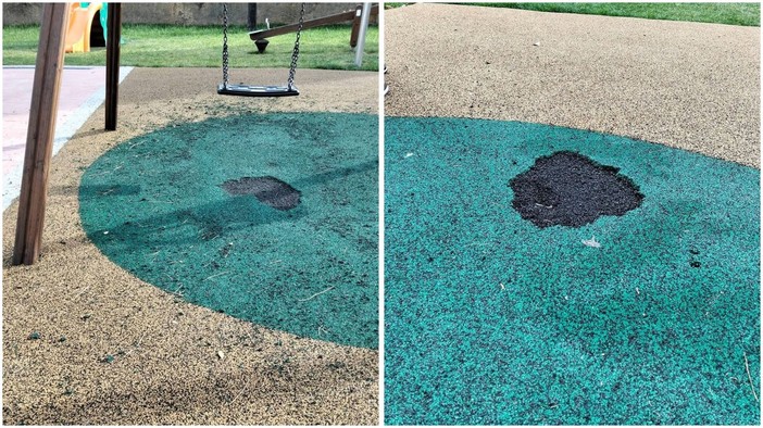 Inciviltà e danni al rinnovato parco Rosciano: la denuncia del Comune di Toirano