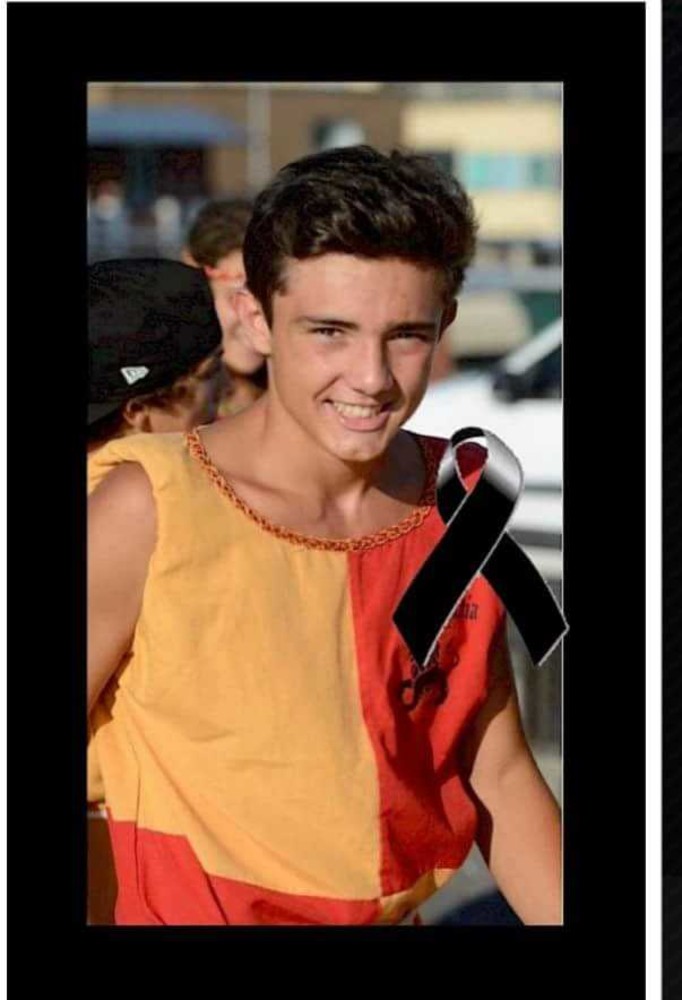 Albenga piange per la scomparsa di Davide Molinari, morto a soli 17 anni in un incidente a Ceriale