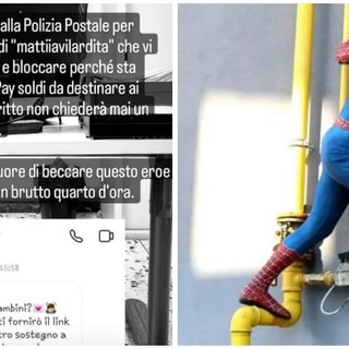 Manda messaggi richiedendo donazioni ai bambini fingendosi lo Spiderman Villardita: lanciato l'allarme alla Postale