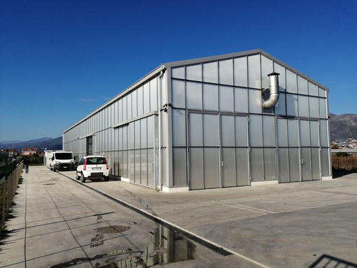 Albenga, nuova era in tema di depurazione: avviato l’impianto di pretrattamento dei rifiuti (FOTO)