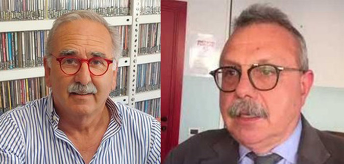 Nelle due foto, da sx: il sindaco Luigi De Vincenzi e l'ex primario Francesco Lanza Nelle due foto, da sx: il sindaco Luigi De Vincenzi e l'ex primario Francesco Lanza