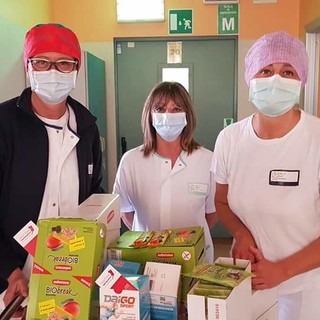 Savona, nuova donazione all'ospedale San Paolo dell'associazione Chicchi di Riso con aziende del territorio