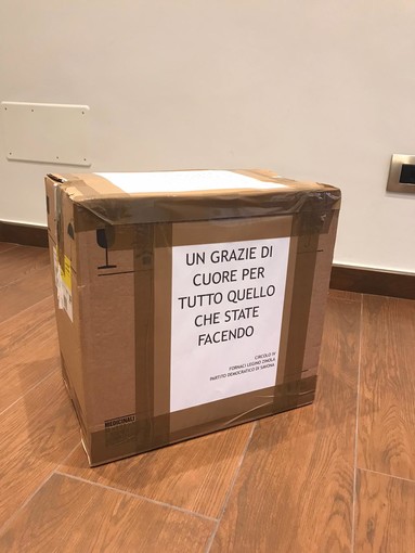Savona, l'associazione Chicchi di Riso Onlus dona alcuni materiali all'ospedale San Paolo