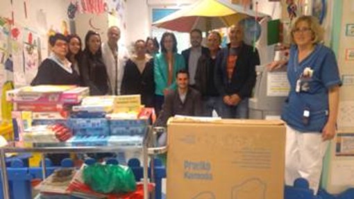 Donazione di solidarietà per l'Associazione Cresc.i Onlus e alla Pediatria dell’Ospedale S. Paolo Donazione di solidarietà per l'Associazione Cresc.i Onlus e alla Pediatria dell’Ospedale S. Paolo
