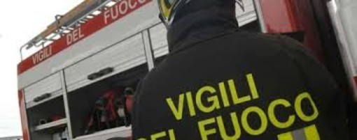 Sassello, catasta di legno prende fuoco all'esterno di una falegnameria: intervento dei vigili del fuoco Sassello, catasta di legno prende fuoco all'esterno di una falegnameria: intervento dei vigili del fuoco