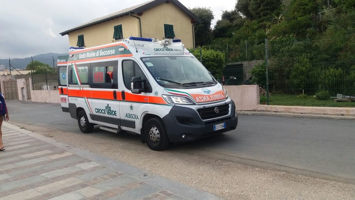 Donna caduta ad Albisola: non è grave