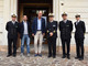 Alassio, l'Ammiraglio Carlone incontra il Sindaco Marco Melgrati (FOTO)