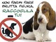 Deiezioni canine, campagna di sensibilizzazione a Carcare: "Non farmi fare brutta figura. Raccoglila tu!"