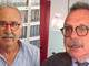 Nelle due foto, da sx: il sindaco Luigi De Vincenzi e l'ex primario Francesco Lanza