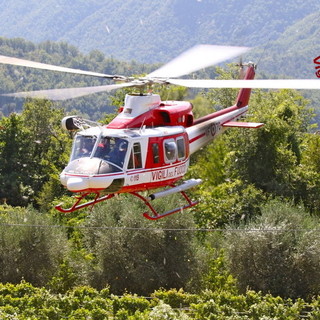 Sassello, cade nella pista di motocross: giovane pilota trasportato in elicottero al Gaslini