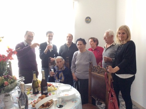 Bastia d'Albenga, 101 candeline per la signora Eufemia Mileto