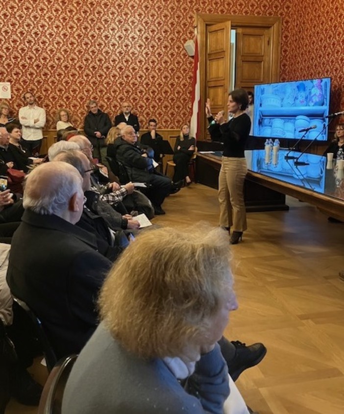 Savona, sala Rossa gremita per lo spettacolo "L’esodo dimenticato" Savona, sala Rossa gremita per lo spettacolo "L’esodo dimenticato"