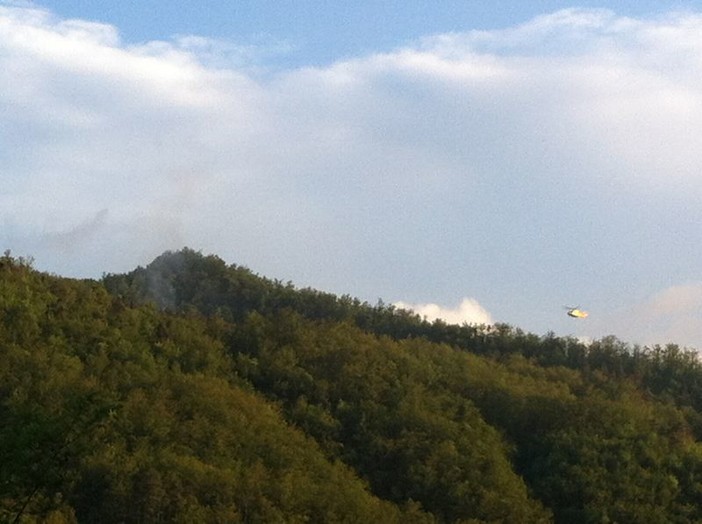 Le immagini con l'elisoccorso sul luogo dove è caduto il caccia