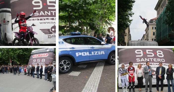 "Savona Chiama Italia", in Piazza del Popolo l'iniziativa della Polizia di Stato per gli studenti delle scuole (FOTO e VIDEO)