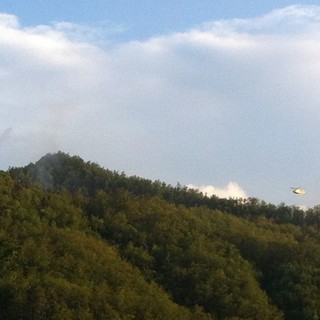 Le immagini con l'elisoccorso sul luogo dove è caduto il caccia