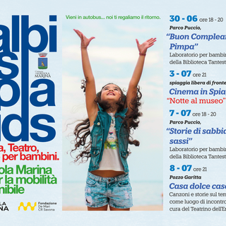 Biblioteca e Albissola Kids: dal 30 giugno a Marina riparte l’estate dei bambini